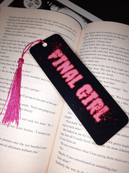 Final Girl Horror Bookmark