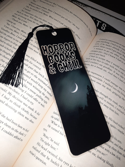 Horror Books & Chill Bookmark