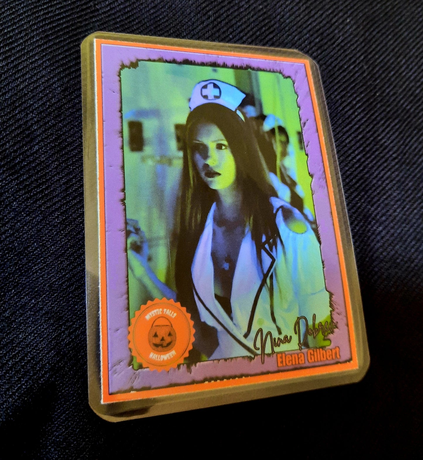 Vampire Diaries Elena Gilbert Halloween Collector Card