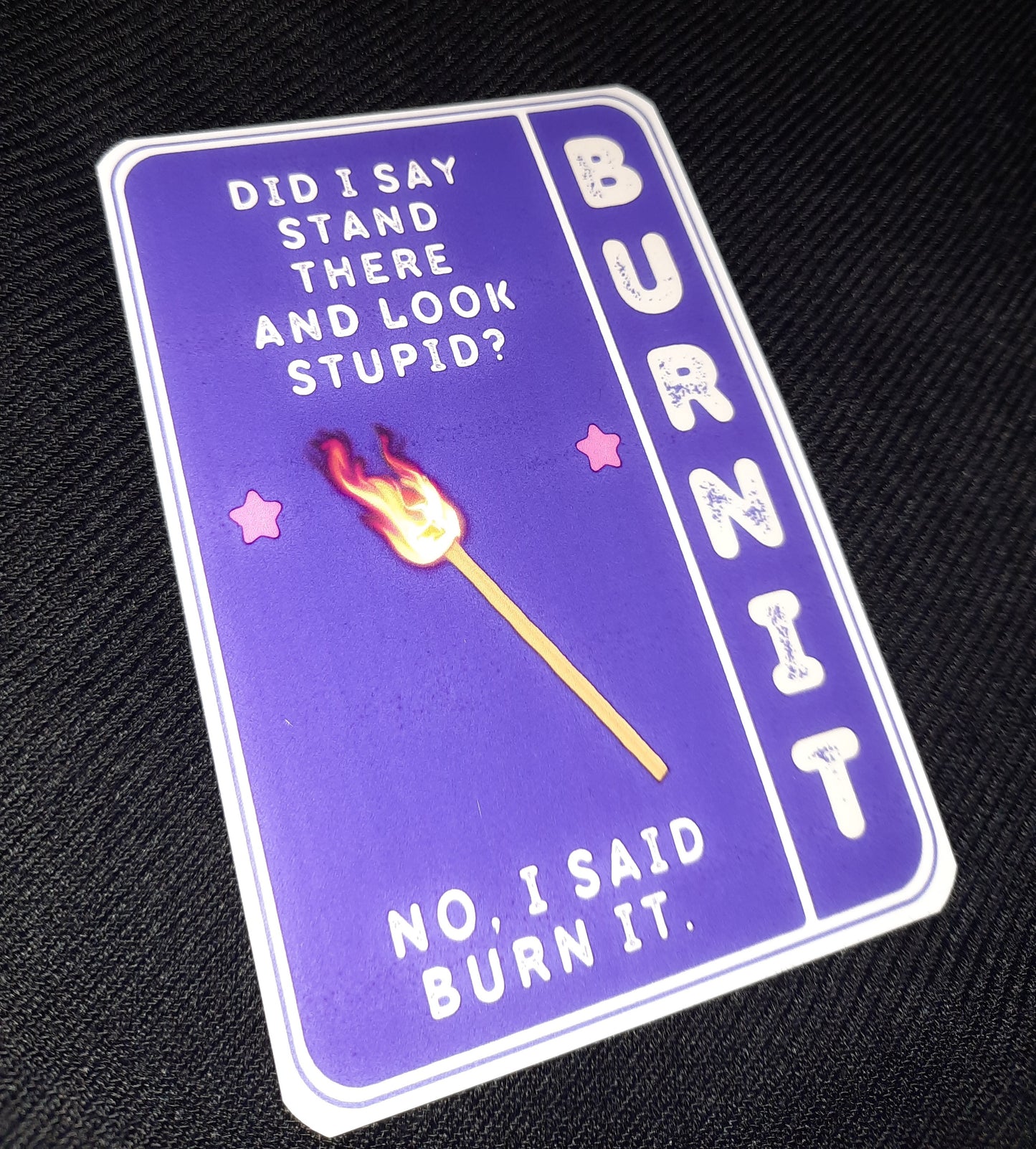 Burn It Vampire Diaries Sticker