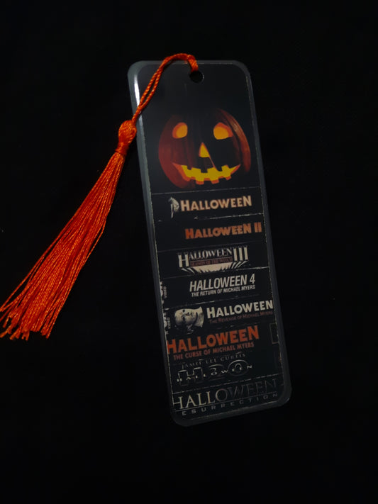 Halloween VHS Bookmark