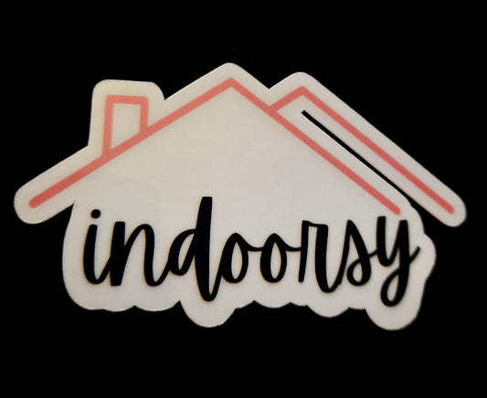 Indoorsy Sticker