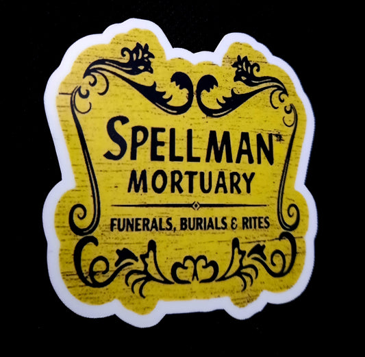 Spellman Mortuary Sticker