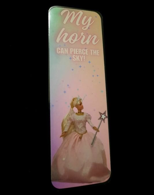 Princess Unicorn The Office Bookmark