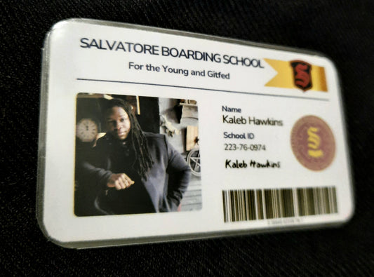 Salvatore Boarding School Student ID Card