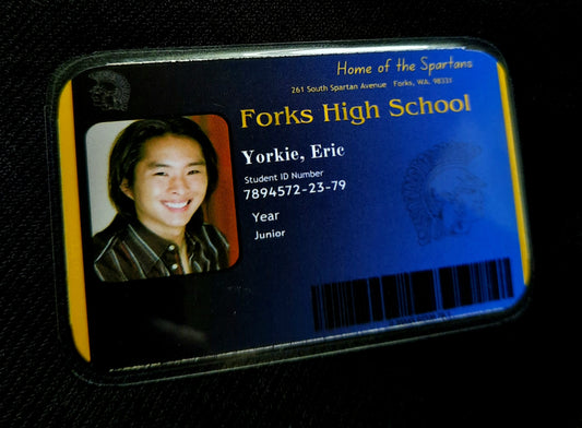 Eric Yorkie Student ID Card