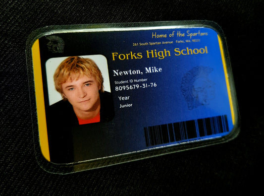 Mike Newton Student ID Card