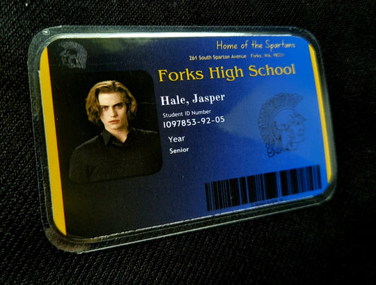 Jasper Hale Student ID Card