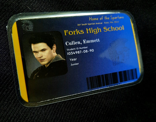 Emmett Cullen Student ID Card