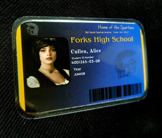 Alice Cullen Student ID Card