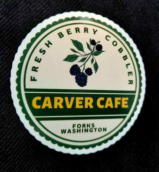 Twilight Carver Cafe Sticker