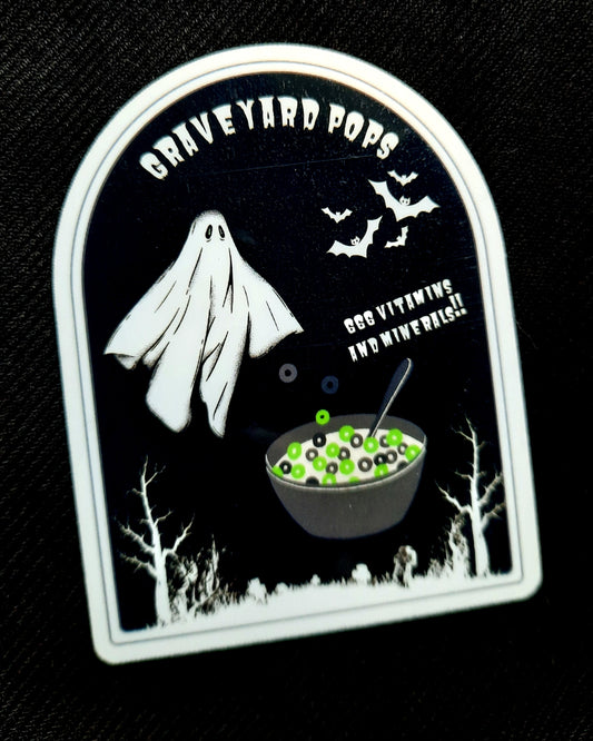 Graveyard Pops Sticker