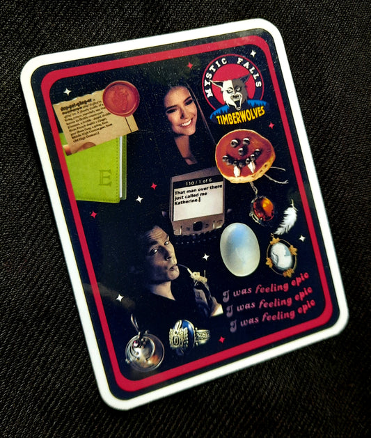 Vampire Diaries Collage Sticker