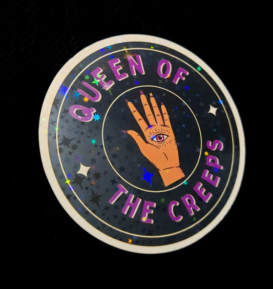 Queen of the Creeps Sticker