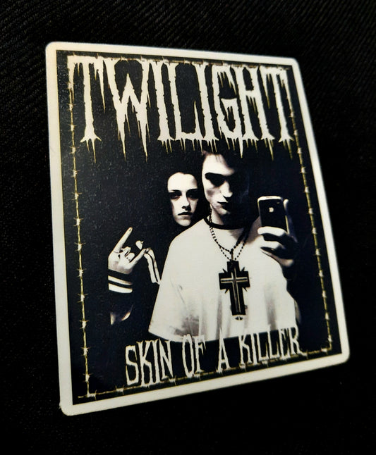 Twilight Skin of a Killer Sticker