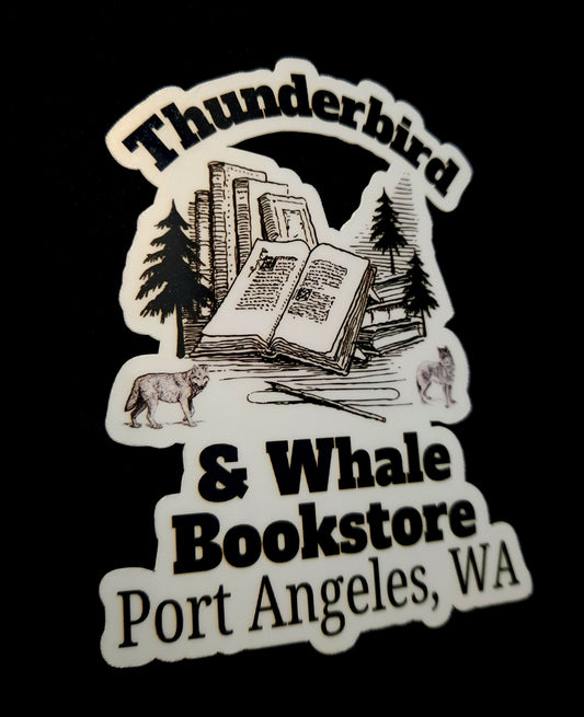 Twilight Thunderbird and Whale Sticker