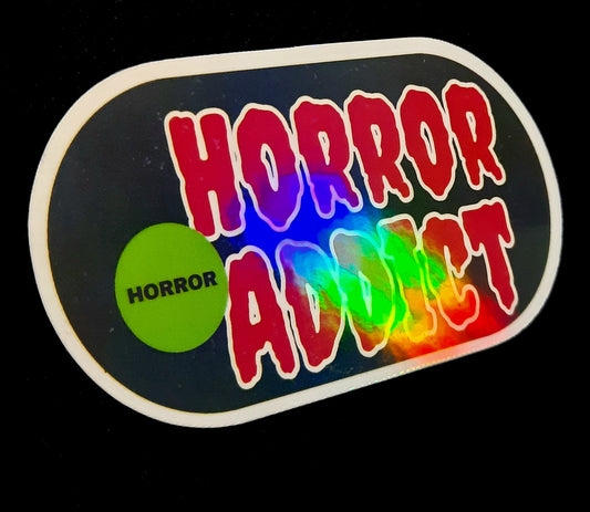 Horror Addict Sticker