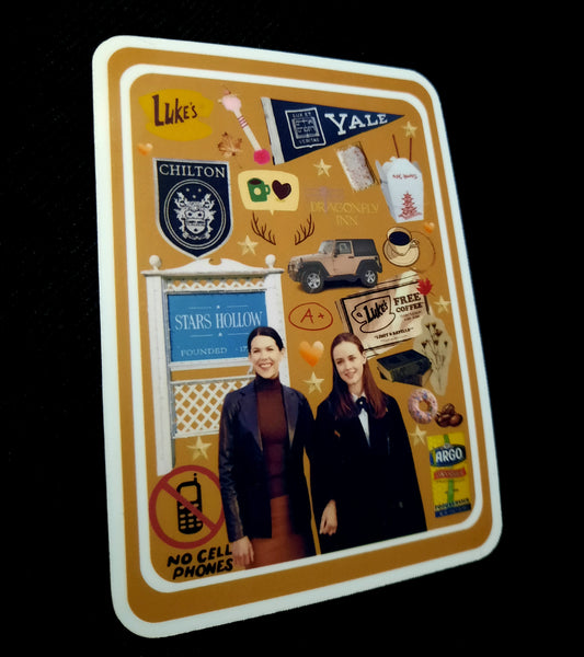 Gilmore Girls Aesthetic Collage Sticker