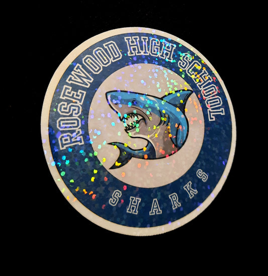 Rosewood High Sharks Sticker