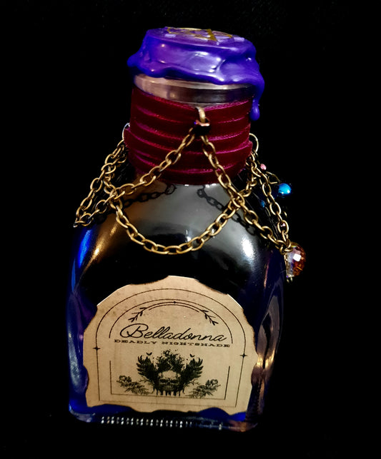 Belladonna Deadly Nightshade Potion Bottle