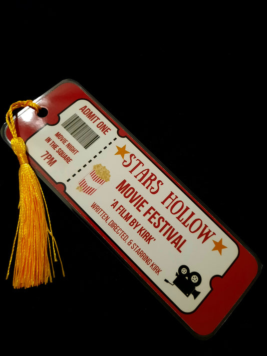 Stars Hollow Movie Festival Bookmark