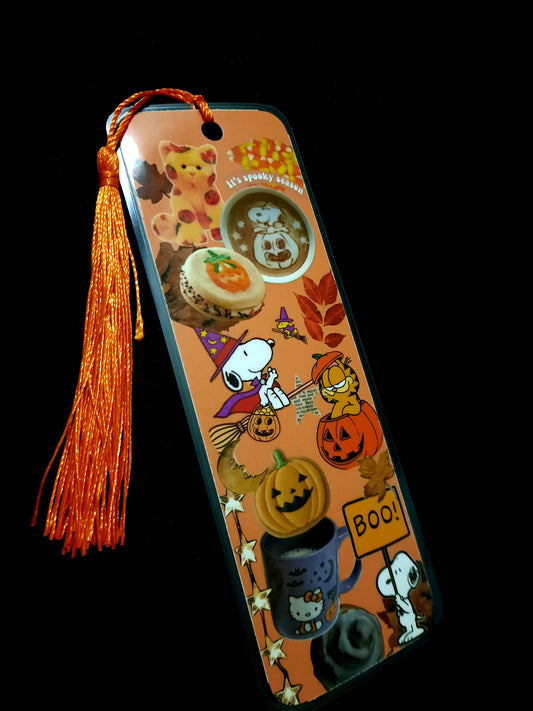 Cute Halloween Collage Bookmark