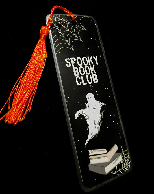 Spooky Book Club Bookmark