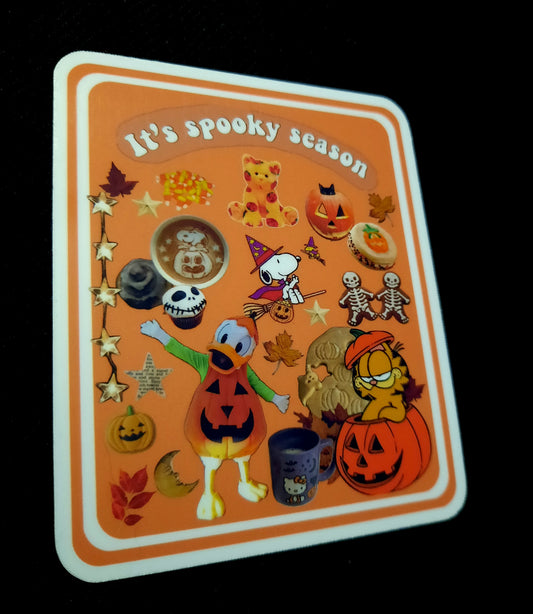 Halloween Aesthetic Collage Sticker