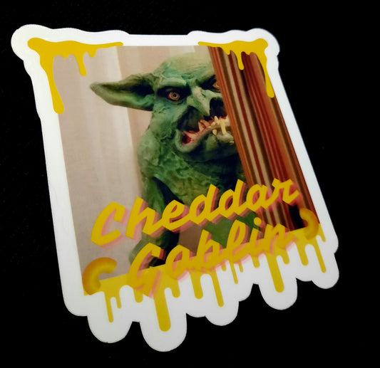 Cheddar Goblin Sticker