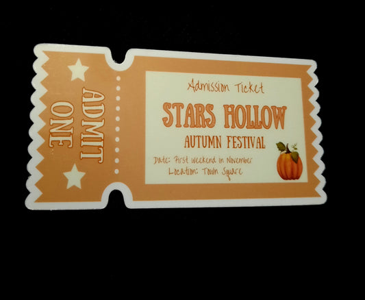 Stars Hollow Autumn Festival Sticker