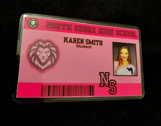 Mean Girls Karen Smith Student ID Card