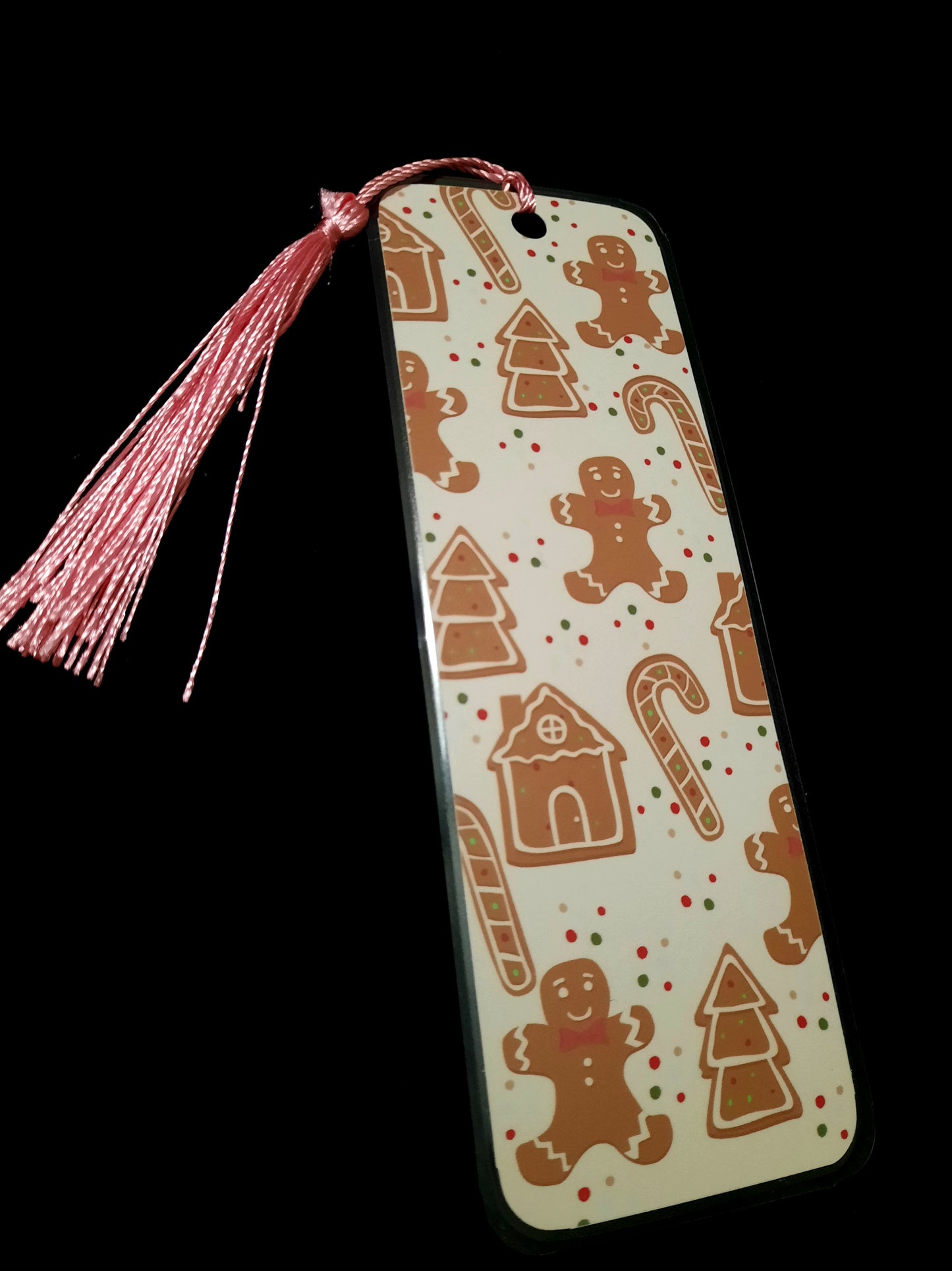 Gingerbread Cookie Christmas Bookmark