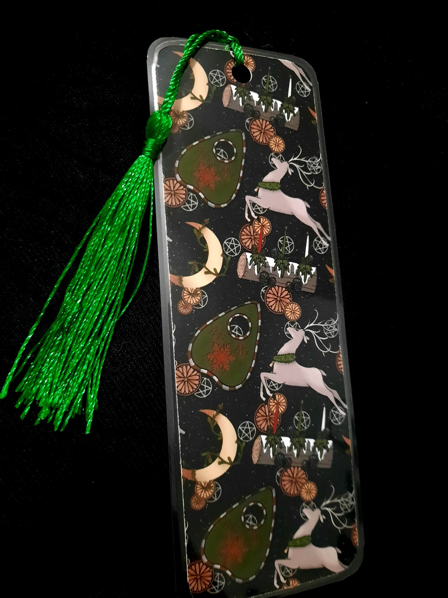 Witchy Yule Bookmark