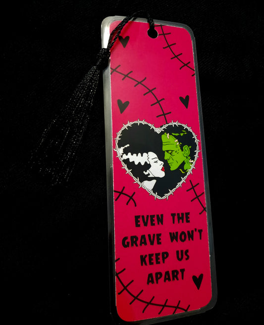 Frankenstein Valentine Bookmark