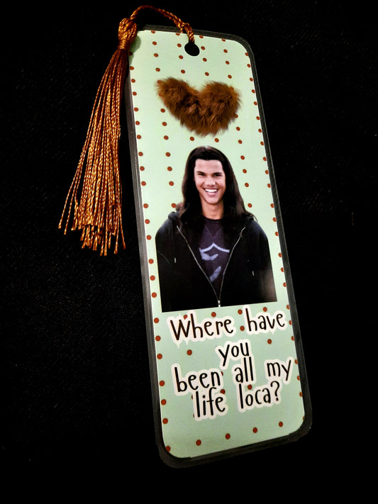 Jacob Black Valentine Bookmark