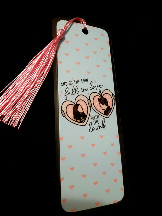 Lion and Lamb Bookmark