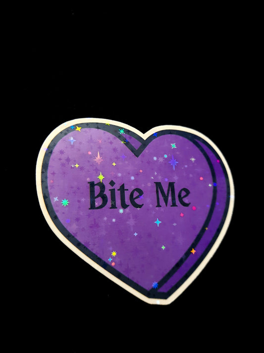 Bite Me Sticker