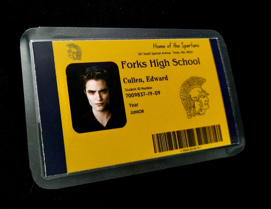 Edward Cullen Student ID Card
