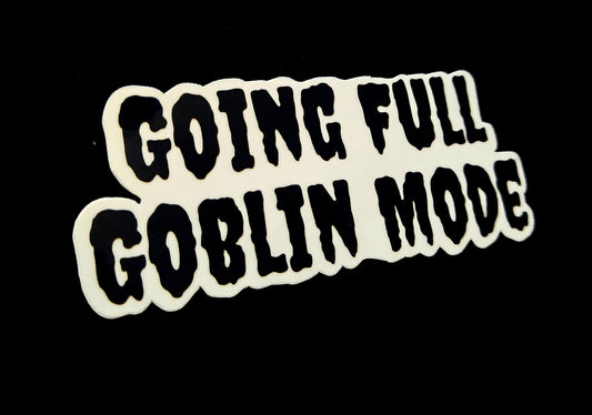 Goblin Mode Sticker