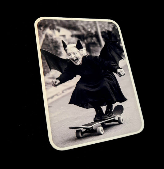 Vintage Halloween Sticker