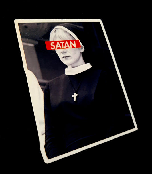 Nun Satan Sticker