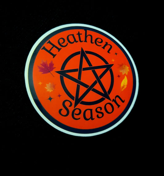 Heathen Season Sticker