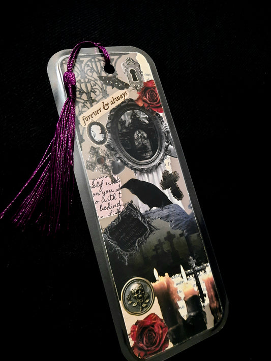 Gothic Cemetery Bookmark