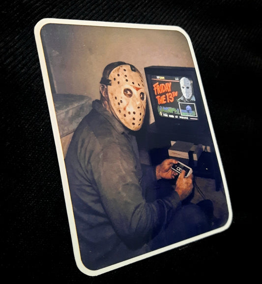 Jason Voorhees Gaming Sticker