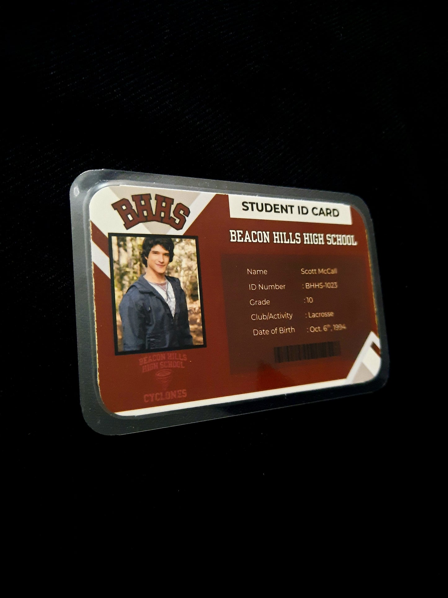 Teen Wolf Student ID Card Scott McCall