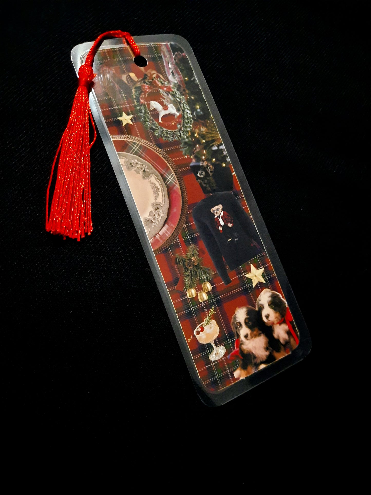 Ralph Lauren Inspired Christmas Bookmark