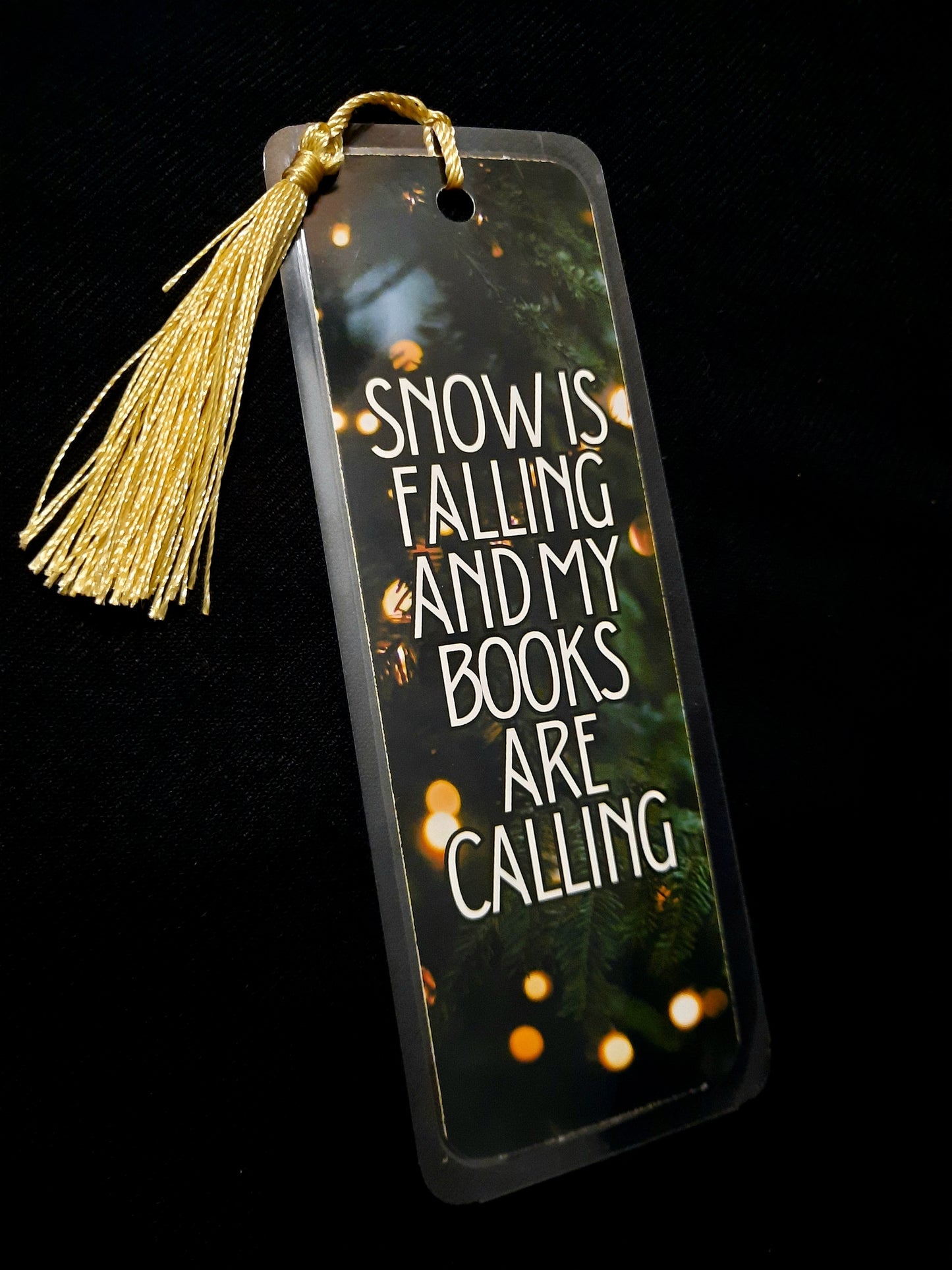 Christmas Bookish Bookmark