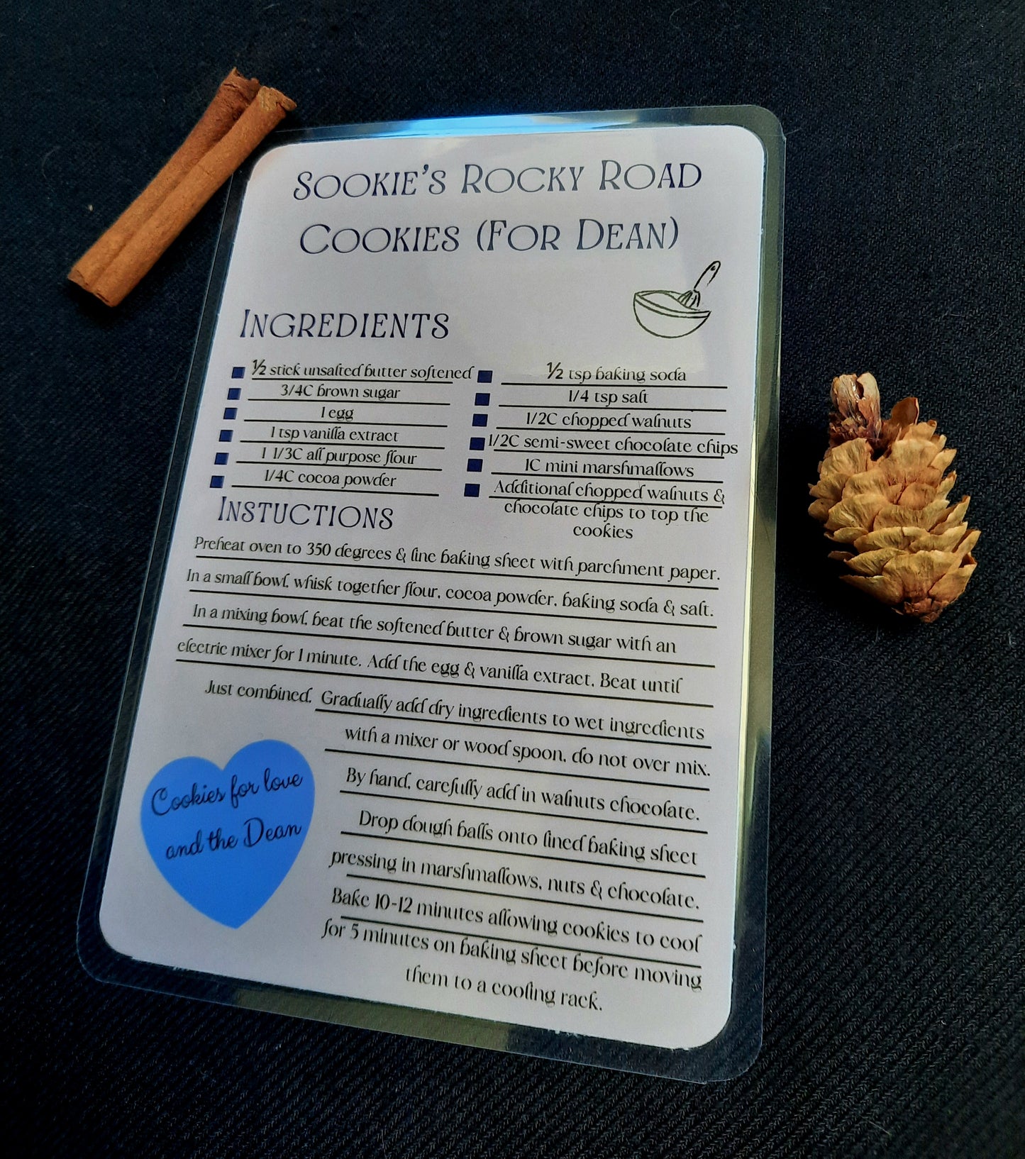 Gilmore Girls Recipe Cards