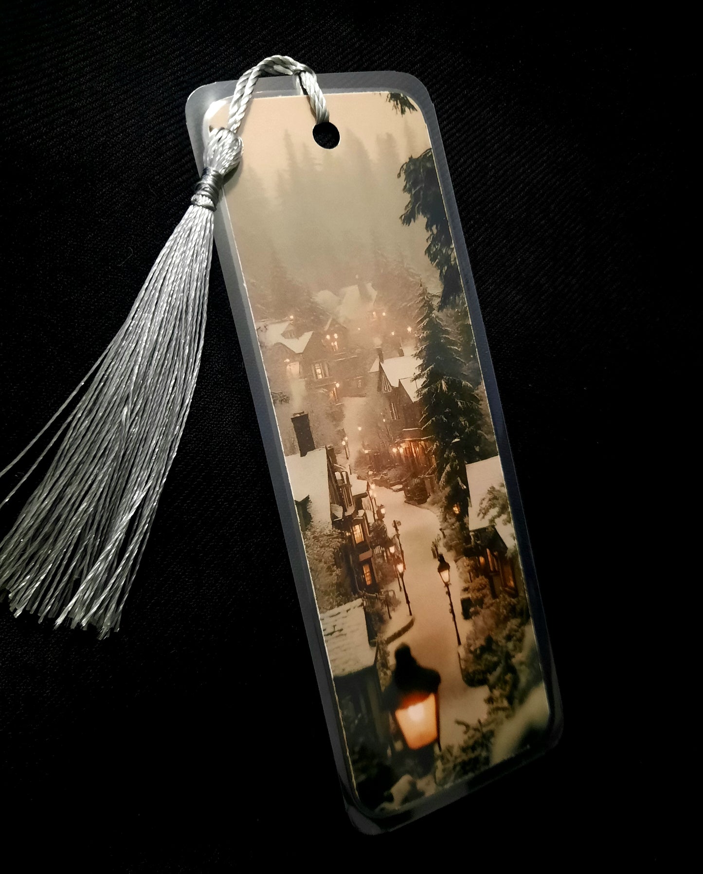 Winter Village Bookmark