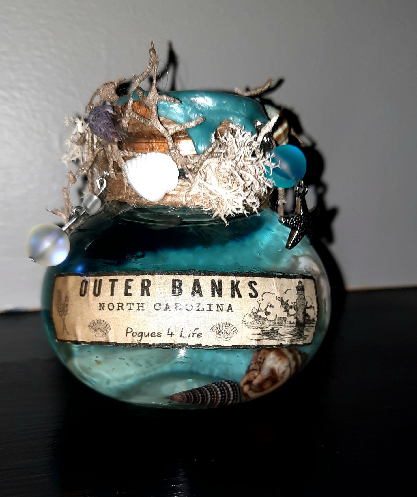 Outer Banks Glass Bottle